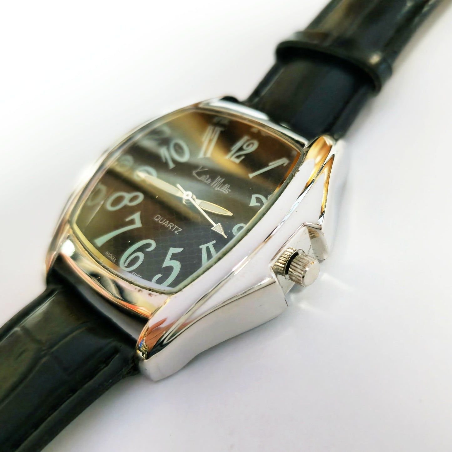 54462.0 - WA BS 'Kevin Mills' Watch 40x38mm case 22cm Leather strap