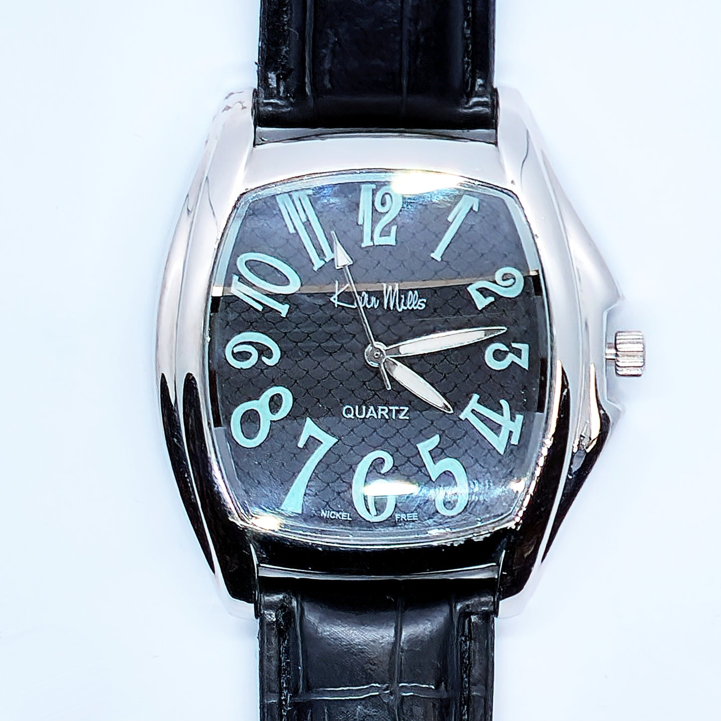 54462.0 - WA BS 'Kevin Mills' Watch 40x38mm case 22cm Leather strap