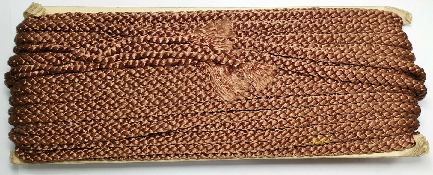 53398.0 - 14 Rolls 650 m Couloured Braided Textile Cord 2.5 mm 3.0 mm and 6.0 mm