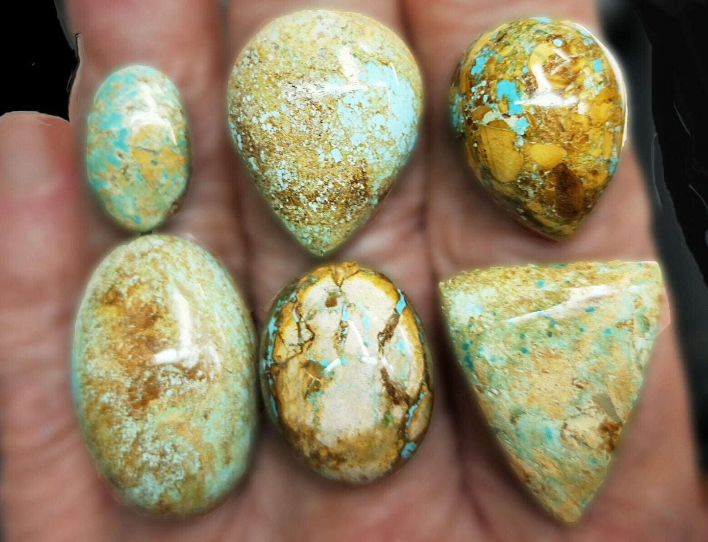 54052.0 - 20 Piece Lot Rare Natural Australian Turquoise For sale 436.77 carats