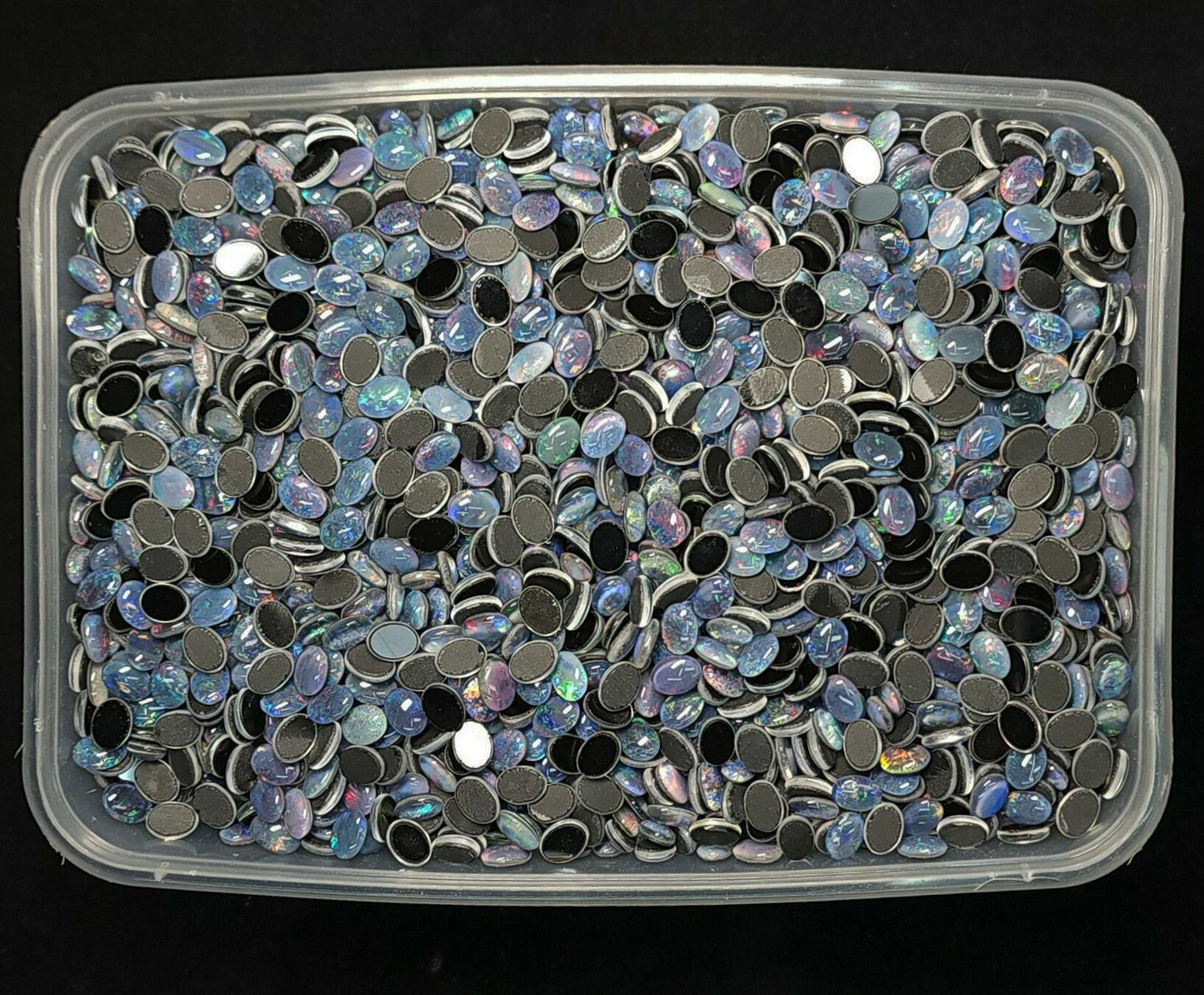54014.0 - 8x6 mm Oval cut Opal Trillinger Engros kvanta Smykkeprodusenter Kvantumsrabatter Laget av NATURAL Australian Opal