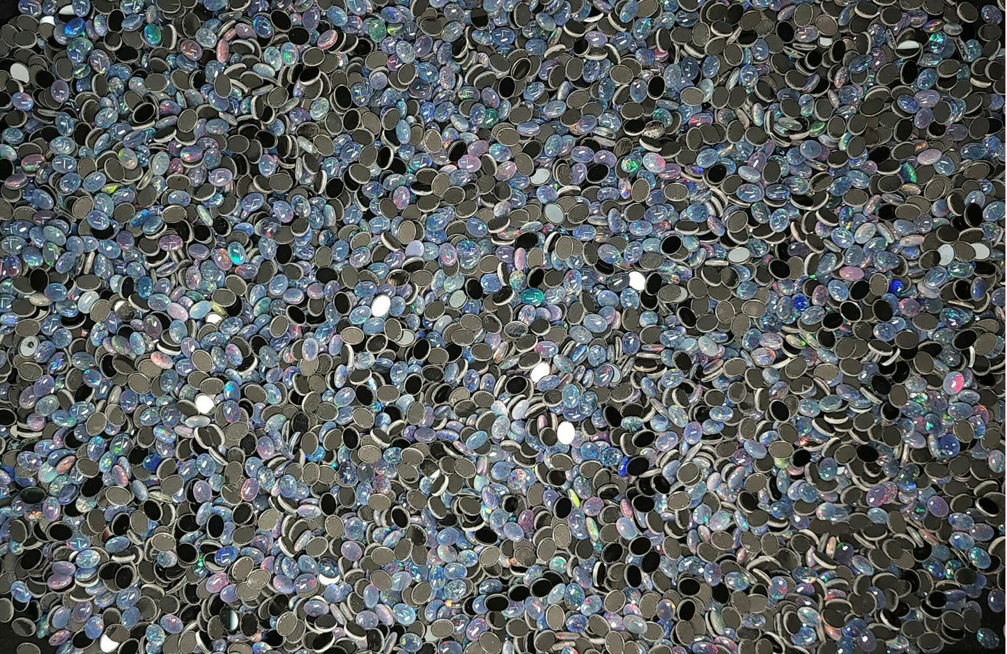 54014.0 - 8x6 mm Oval cut Opal Trillinger Engros kvanta Smykkeprodusenter Kvantumsrabatter Laget av NATURAL Australian Opal