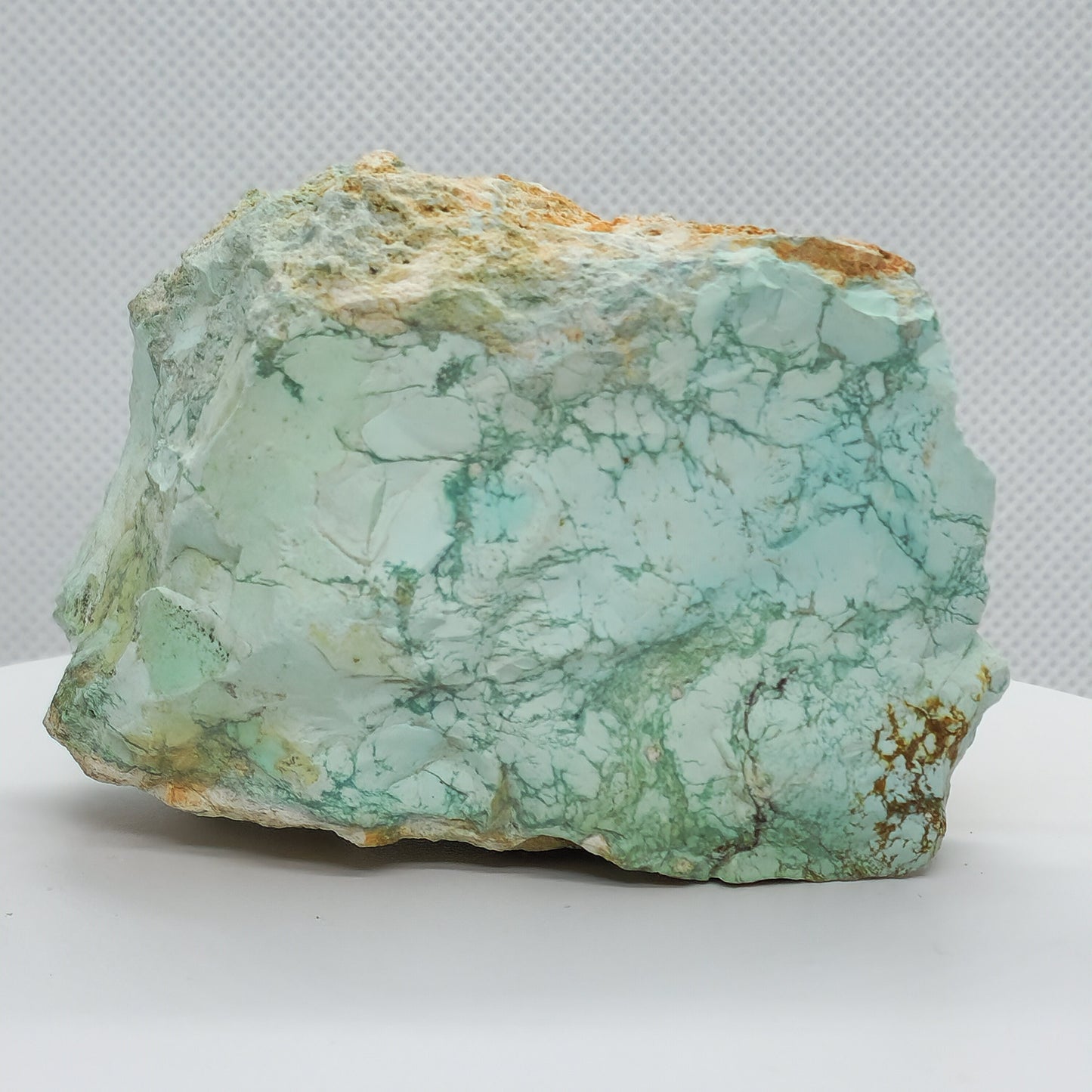 54126.0 - One piece of rough Natural Australian Turquoise Not Treated and Very Rare 1,130 carats 80 x 45 x 50 mm Good shape and high yield