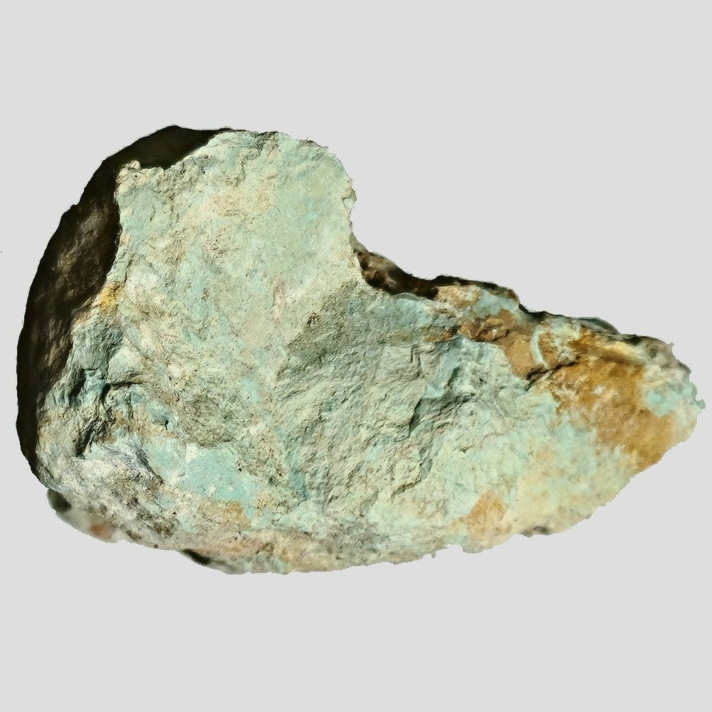 54110.0 - One piece of rough Natural Australian Turquoise Not Treated and Very Rare 318 cts 63.5 Gr Soft pastel colour deepens after cutting