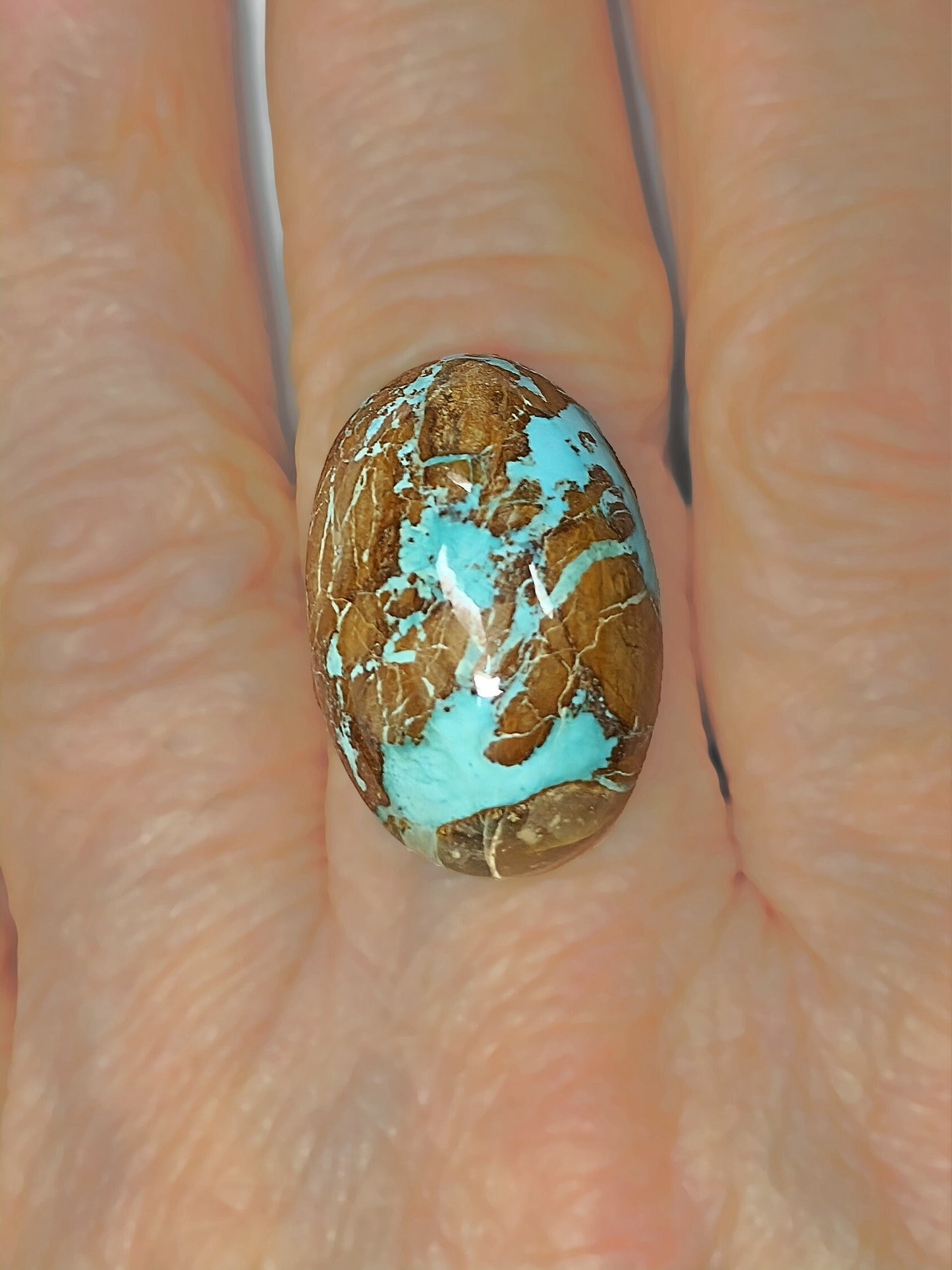 54096.0 - Australian NATURAL Turquoise NOT treated, Very rare and exceptional, Pear and Oval shapes Large Aussie "TurqOZ" Gemstones for sale