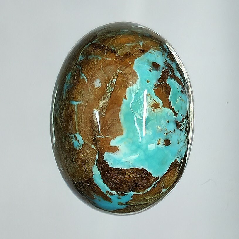 54096.0 - Australian NATURAL Turquoise NOT treated, Very rare and exceptional, Pear and Oval shapes Large Aussie "TurqOZ" Gemstones for sale