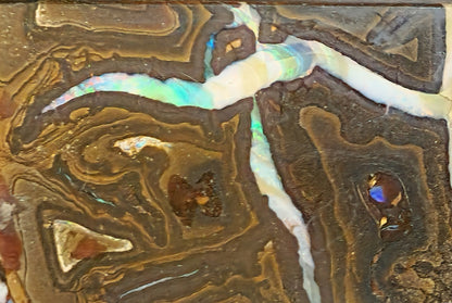 01000.1 Unique and Interesting Boulder Opal Coffee Table