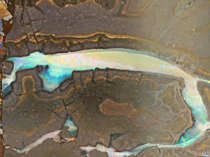 01000.1 Unique and Interesting Boulder Opal Coffee Table