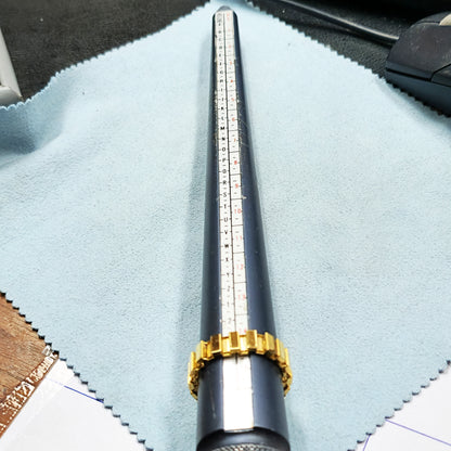 54457.0 - Gold Plated "Eagle" Opal Ring Watch used