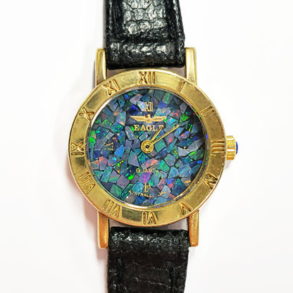 54170.0 - Ladies "Eagle" Opal Watch 25mm wide case Roman numbers Water resistant