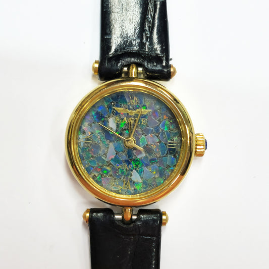 54459.0 - Gold Plated "Eagle" ladies Opal watch