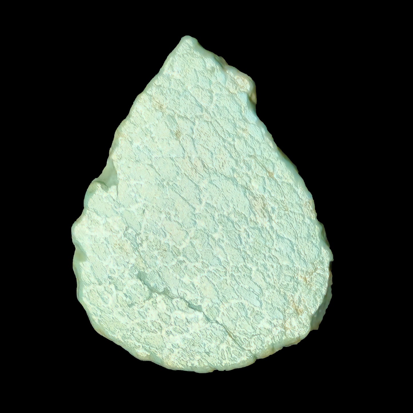 54490. Australian Turquoise; Very Rare, Sliced, Semi-Polished, 1 gram to 8 grams