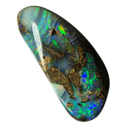 54529. Boulder Opal with Undulating Face: 15 Carats