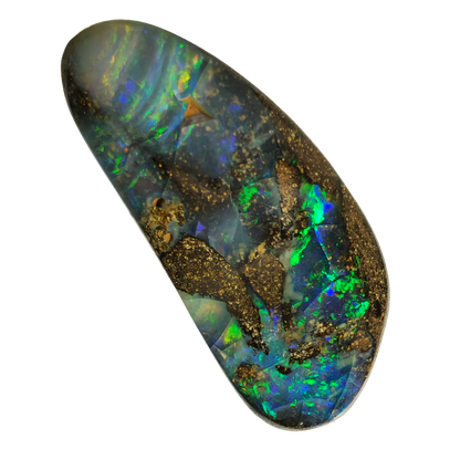 54529. Boulder Opal with Undulating Face: 15 Carats