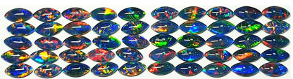 13285.0 - 10x5 mm Marquise Navette cut Opal Triplets Made from Australian Opal of Superb Quality Contact us for matching pairs or colours