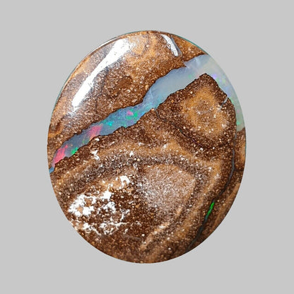 53469 - 30 Pcs Boulder Opals Ranging in Size from about 25 x 20 mm to 13 x 11 mm