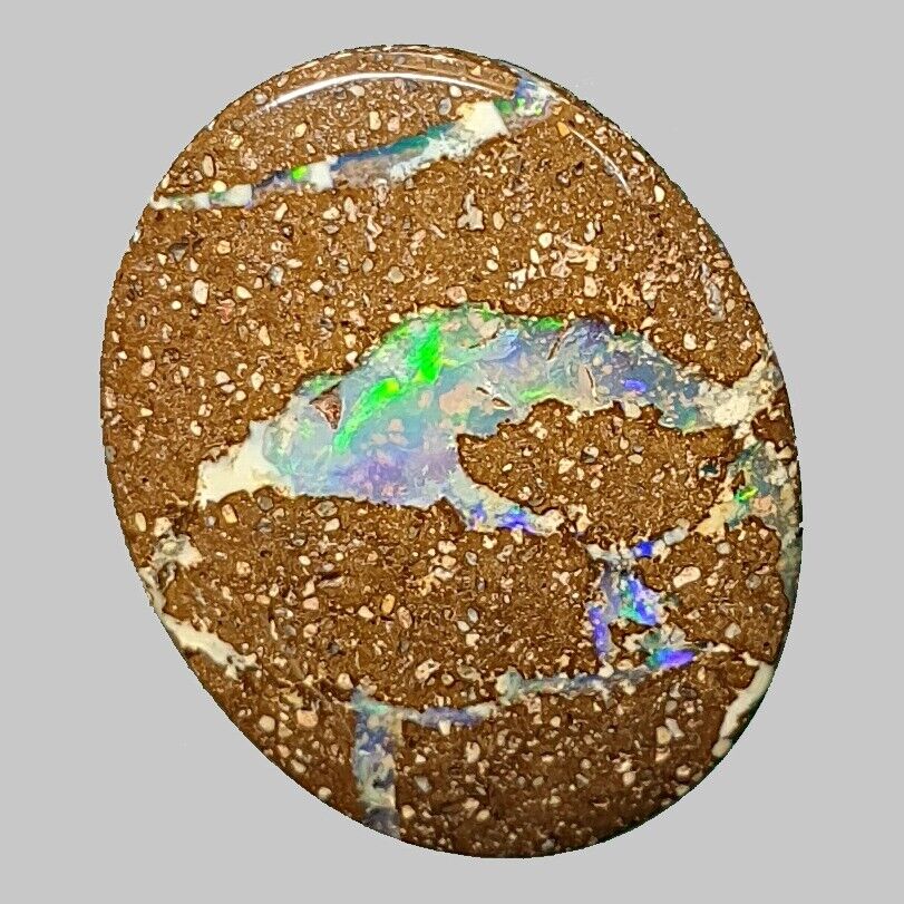 53469 - 30 Pcs Boulder Opals Ranging in Size from about 25 x 20 mm to 13 x 11 mm