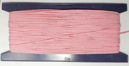 53398.0 - 14 Rolls 650 m Couloured Braided Textile Cord 2.5 mm 3.0 mm and 6.0 mm