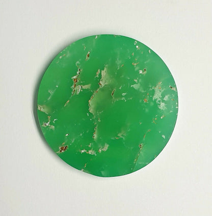 53388 - 15 Pcs 322.44 Carats Australian Chrysoprase Flat Top Semipolished Stones