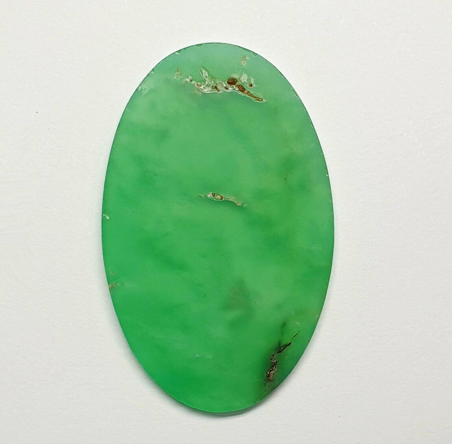 53388 - 15 stk 322,44 karat australske Chrysoprase Flat Top Halvpolerte steiner