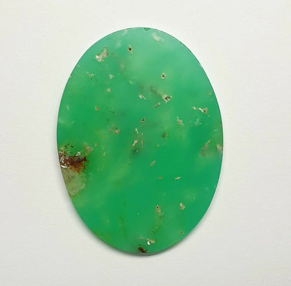 53388 - 15 Pcs 322.44 Carats Australian Chrysoprase Flat Top Semipolished Stones