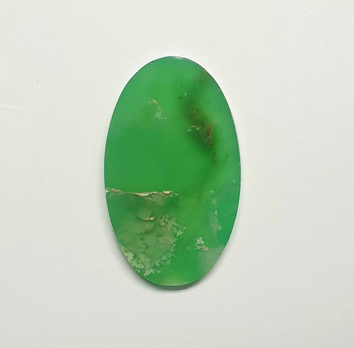 53388 - 15 stk 322,44 karat australske Chrysoprase Flat Top Halvpolerte steiner