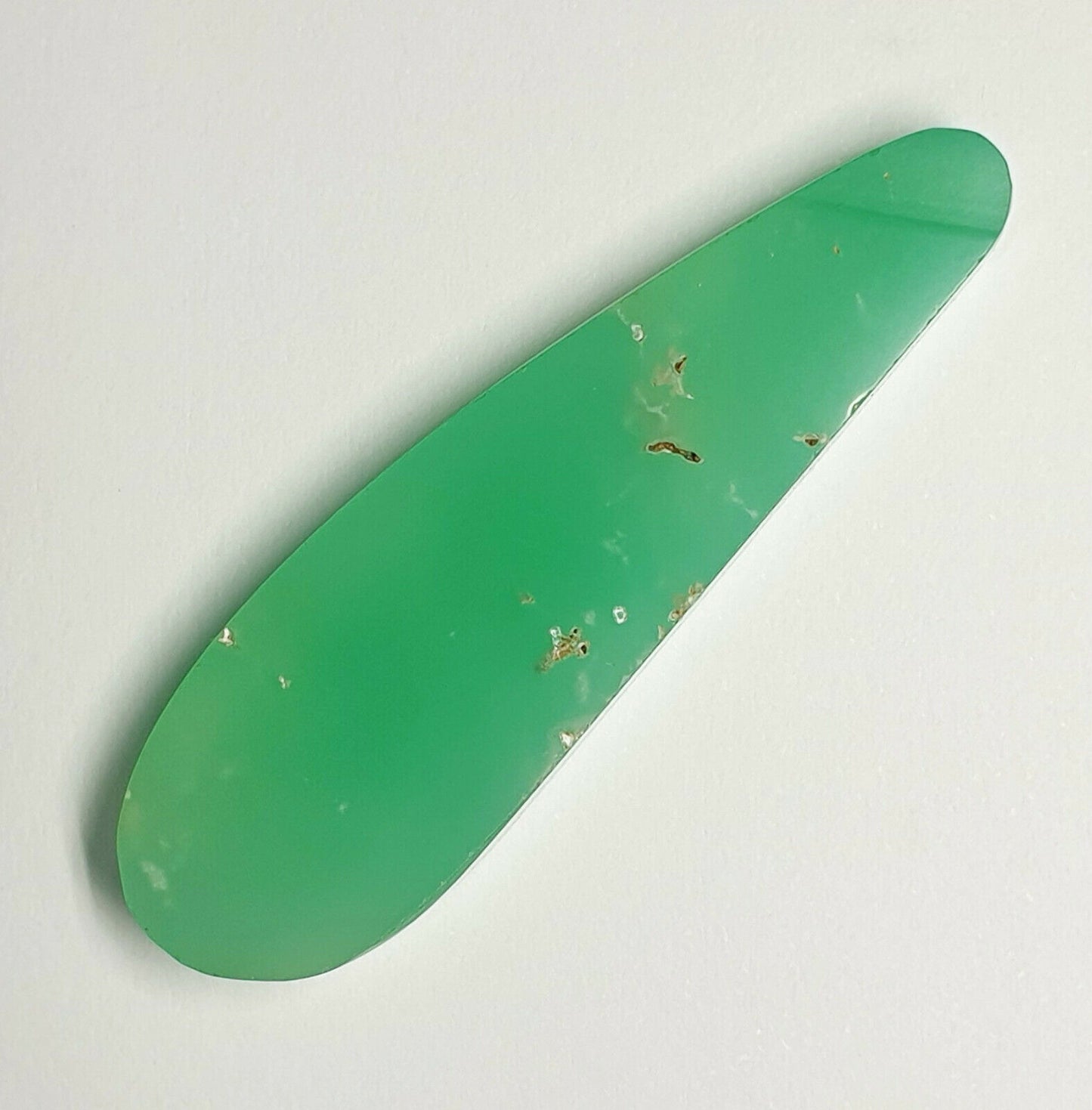 53388 - 15 stk 322,44 karat australske Chrysoprase Flat Top Halvpolerte steiner