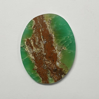 53392 - One lot of 10 Australian Chrysoprase Semipolished Flat Top 324.28 Carats