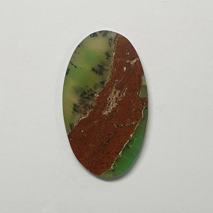 53392 - One lot of 10 Australian Chrysoprase Semipolished Flat Top 324.28 Carats