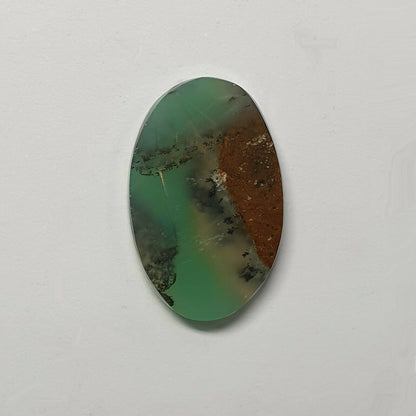 53392 - One lot of 10 Australian Chrysoprase Semipolished Flat Top 324.28 Carats