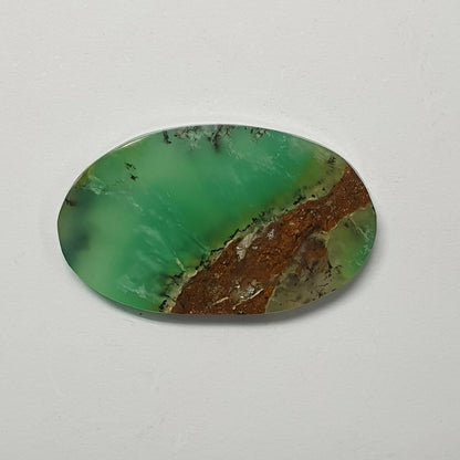 53392 - One lot of 10 Australian Chrysoprase Semipolished Flat Top 324.28 Carats