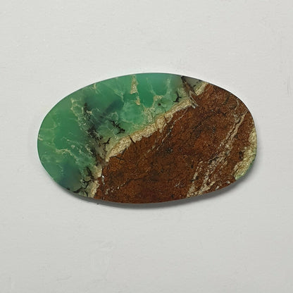 53392 - One lot of 10 Australian Chrysoprase Semipolished Flat Top 324.28 Carats