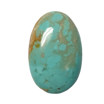 53570 -  Very Rare NATURAL Snowflake Australian Turquoise 27.50 x 18.10 mm Oval