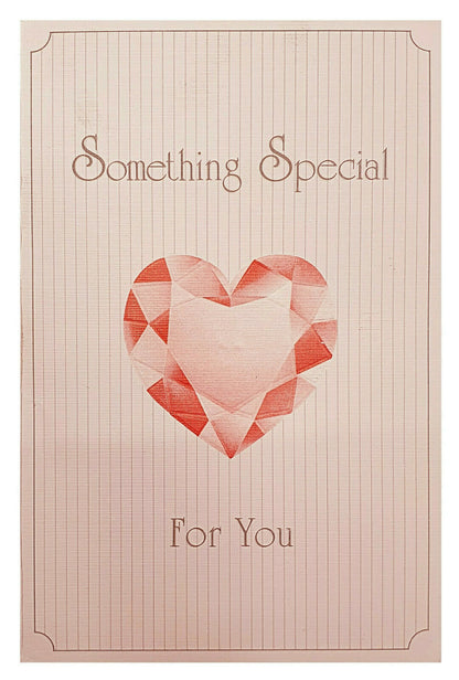 53609.0 - 20 S/S Garnet Pendants + S/S Chain in "Something Special for You" card