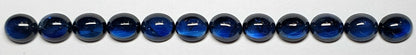 53414 - 12 Aussie Blue Sapphire Cabochons - Mined, Cut and Polished in Australia