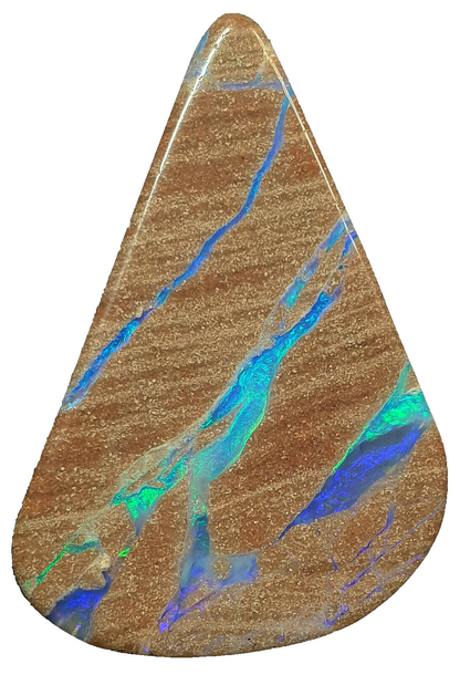 53523 - Very Rare Set of 4 Natural Australian Opal in Rock Andamooka Opal Fields