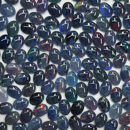 53637 -  Wholesale Lot of 10,000 Australian 8 x 6 mm Oval Opal Triplets for sale