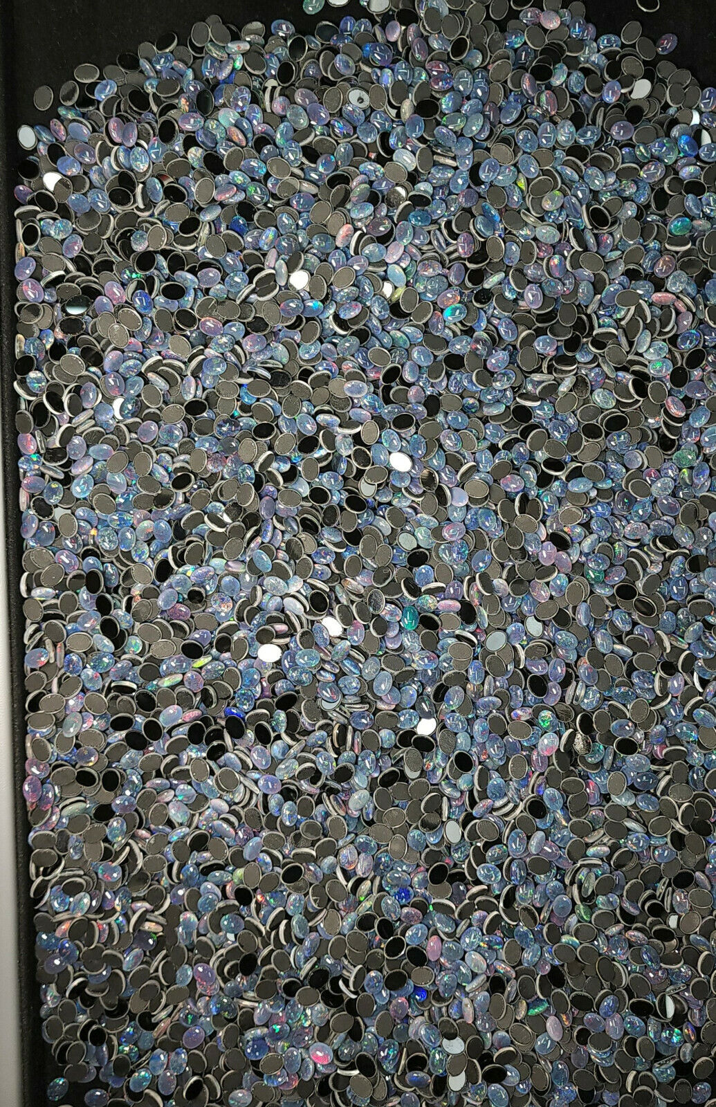 53637 -  Wholesale Lot of 10,000 Australian 8 x 6 mm Oval Opal Triplets for sale