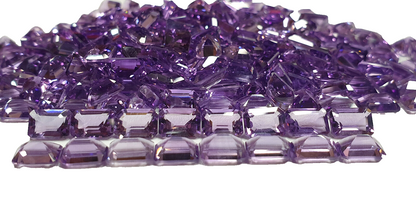 15366.0 - 60 Pieces 7x5mm Medium Colored Purple Amethyst for sale at Wholesale $