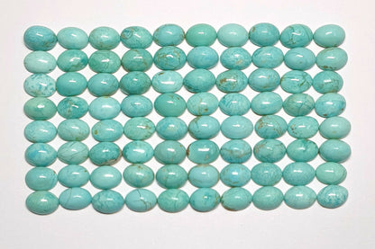 53430 - 20  7x5 mm Oval Turquoise Australia's Natural Version of Sleeping Beauty