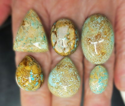 54052.0 - 20 Piece Lot Rare Natural Australian Turquoise For sale 436.77 carats