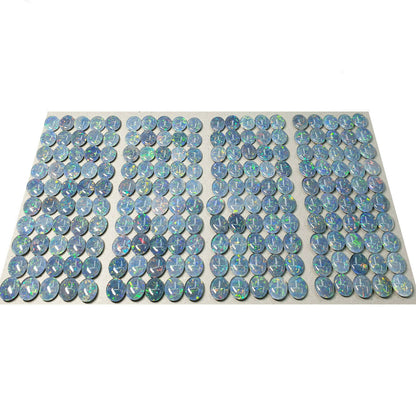 52182 -    50 Pcs 10x8 mm Oval Cut Opal Triplets Made in Australia Natural Opal
