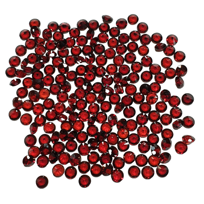 14012.1 - 200 Natural Red Garnets 3.75 mm Round Cut, Also Other Shapes Sizes