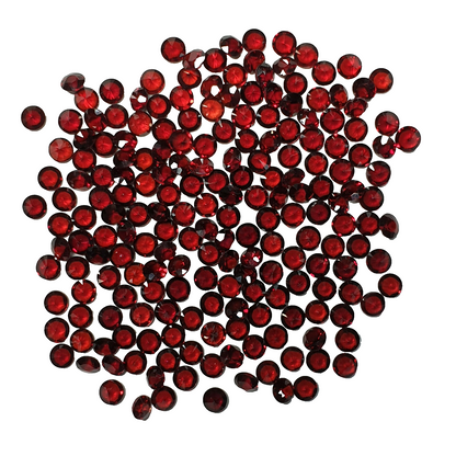 14012.1 - 200 Natural Red Garnets 3.75 mm Round Cut, Also Other Shapes Sizes