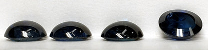53414.0 - 7.5 x 6.2 mm Blue Sapphire Cabochons for sale Mined Cut and Polished in Australia Wholesale Prices Discounts on Volume Purchases