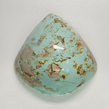 54011.0 - Natural Free-shaped large cut and polished Australian Turquoise for sale Mined in central australia during the 1970's Very rare