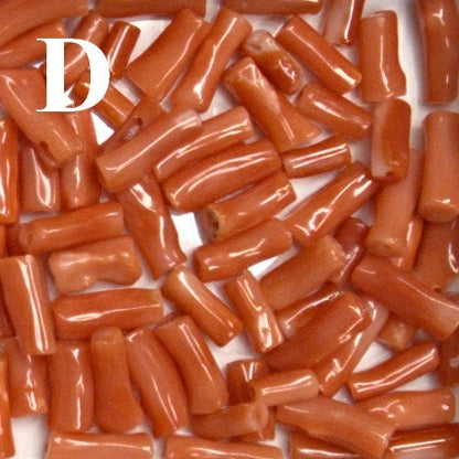 54003.0 - Natural Coral Tubes from Taiwan All drilled in Mixed sizes in Red and Very Deep Pink and Pink and Light Pink colour