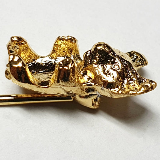 52212.1 - Gullbelagte Koala Stick Pins Flotte som gratis gave-suvenirer Passer for 7 x 5 mm Oval Cut stein som Opal Triplet eller Turkis