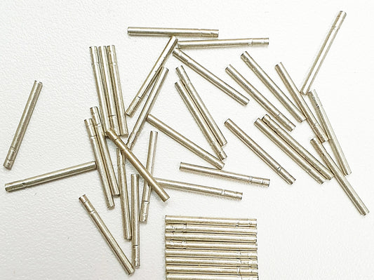 54000.0 - Øredobber i sterling sølv 9,5 mm x 0,8 mm 925 sølvstifter med ryggstopper