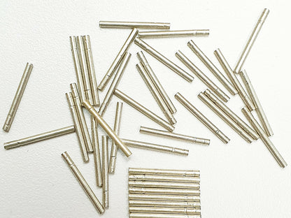 54000.0 - Sterling Silver Earring Posts 9.5 mm x 0.8 mm 925 Silver Pins with back stopper